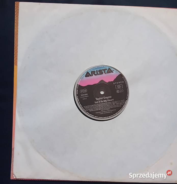 LP Taylor Dayne Tell it to my Heart Arista 1987 Płyty i kasety Koźminek
