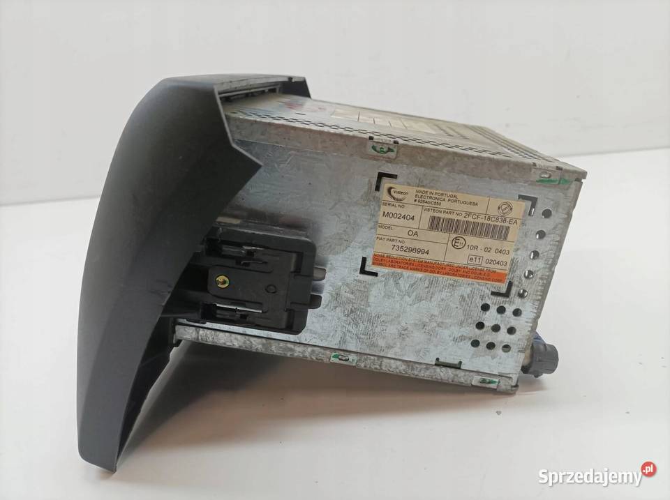 RADIO KOD DO RADIA KASETA 2FCF18C838EA Fiat Rok produkcji 2001