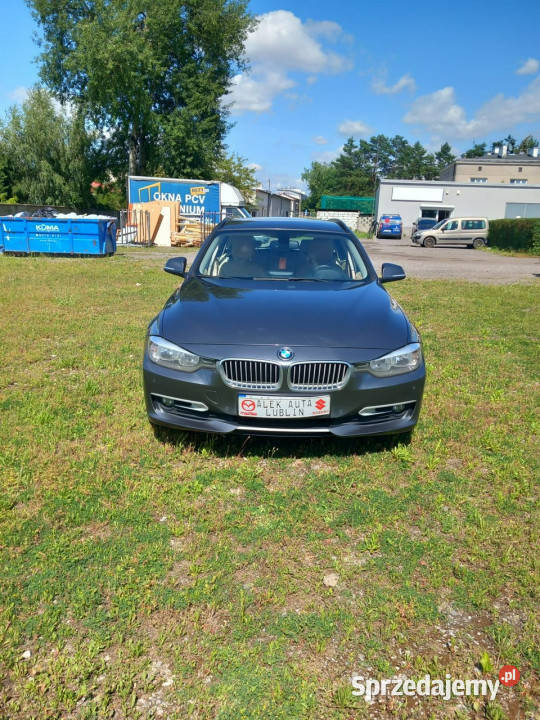 BMW 318 bmw f 31 bananowa skóra twin power grafitowy