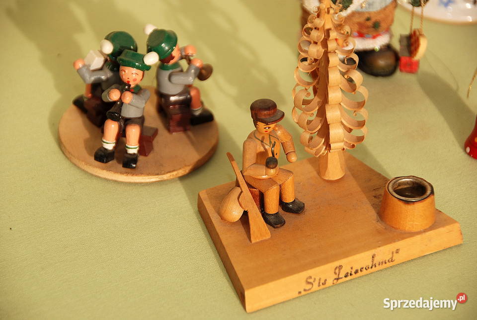 zestaw figurki bożonarodzeniowe ceramiczne Kalinowo