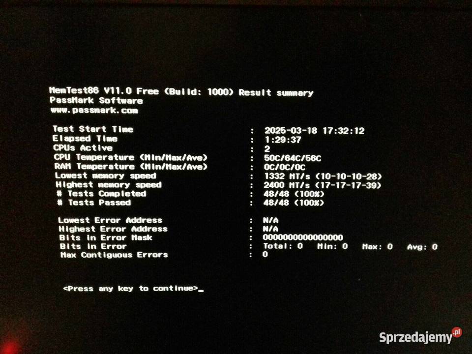 Samsung DDR4 4GB PC4 2666V RAM laptopowy CN Bydgoszcz