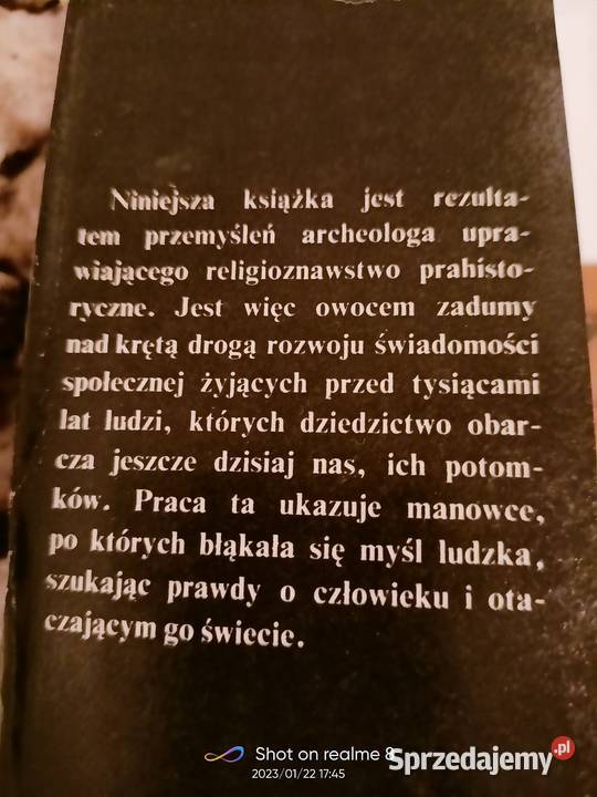 Pradzieje religii w Polsce Szafrański książki Warszawa