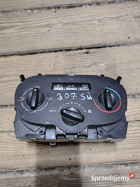 Panel nawiewu pegueot 307 Panele sterowania, przełączniki lubelskie Puławy
