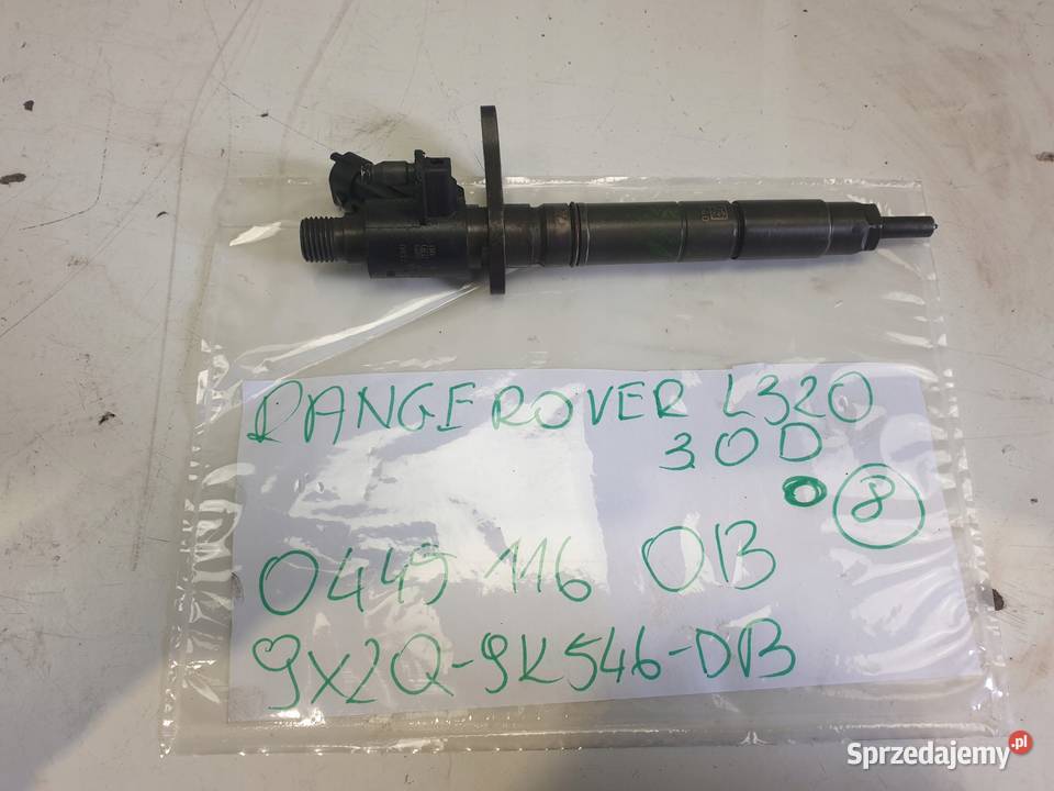 Range Rover L320 30 D WTRYSKIWACZ 0445116013 Części samochodowe Janów sprzedam