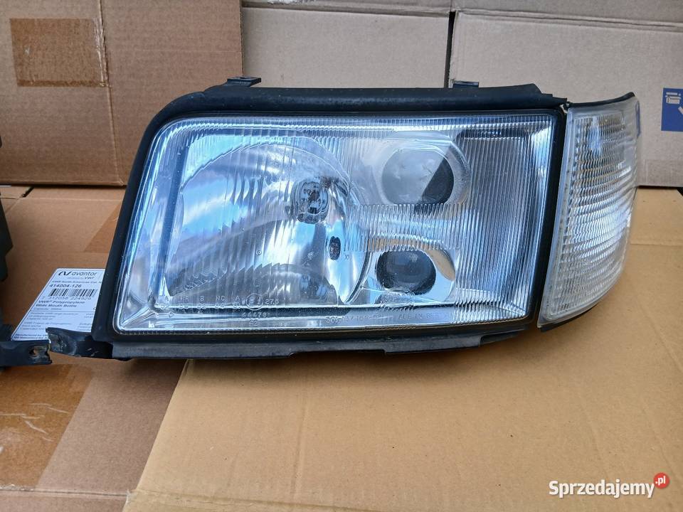 Lampy reflektory przód soczewkowe Audi 100 S4 C4