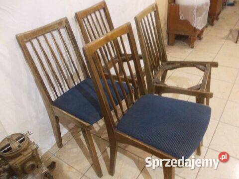 Stare krzesła drewniane Hałasa 200157 śląskie Bielsko-Biała