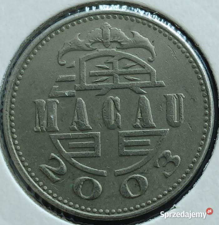 1 Pataca Macao 2003 r wielkopolskie Konin