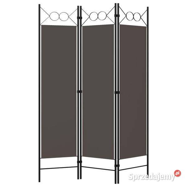 vidaXL Parawan 3panelowy antracytowy 120 x 180 Warszawa