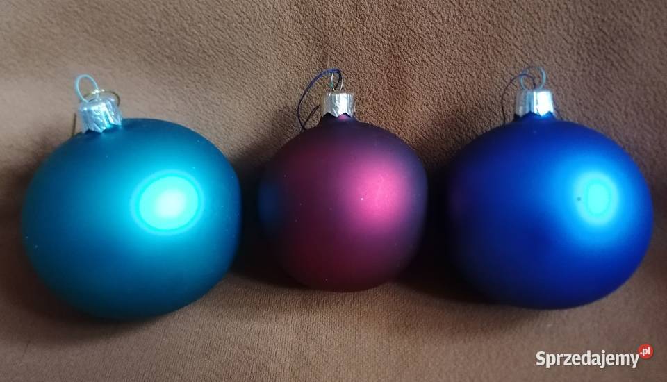 Bombki na choinkę nietłukąceZestaw sztuk 7 Łódź