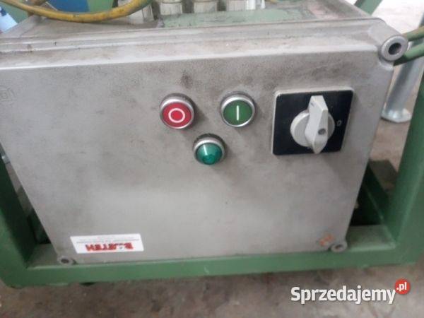 Prasa hydrauliczna 10t do gumy pap papieru stół Dębica