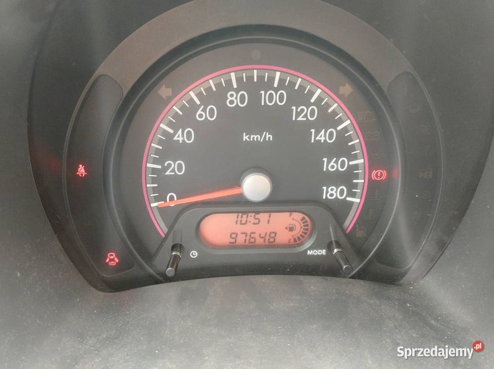 Nissan Pixo 10 B 2009r Przebieg 97 Części warmińsko-mazurskie Elbląg