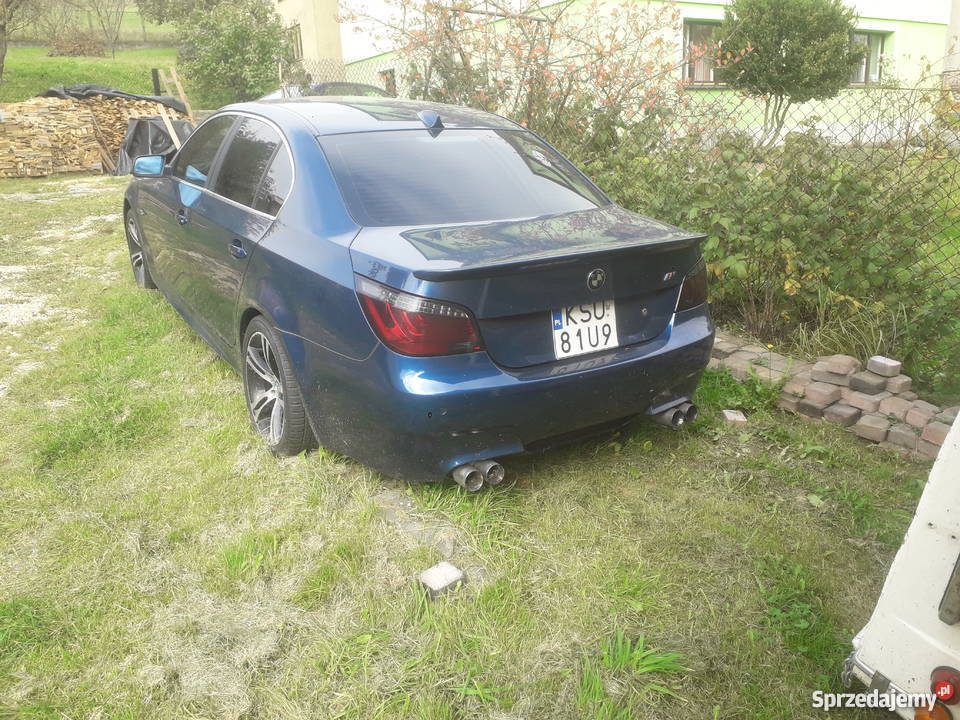 Sprzedam BMW E60 530d Uszkodzony silnik Sedan / Limuzyna Motoryzacja małopolskie Myślenice