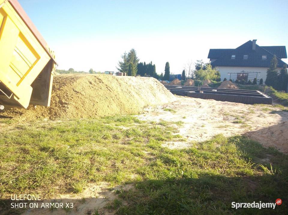 Piasek do murowania zasypowy mixokret tynkowy Transport towarów Lublin