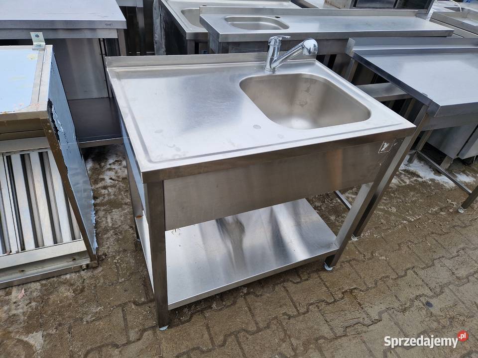 Zlew Gastronomiczny 1 Komorowy Z Półką 1006085 Ostrów Wielkopolski