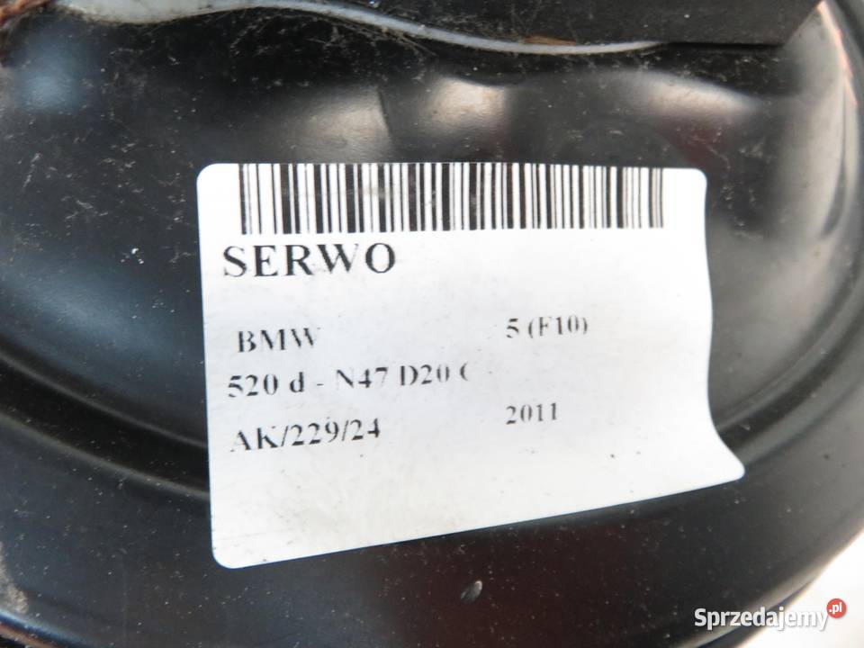 SERWO BMW 5 F10 520 d 296796726020 Pompy hamulcowe sprzedam