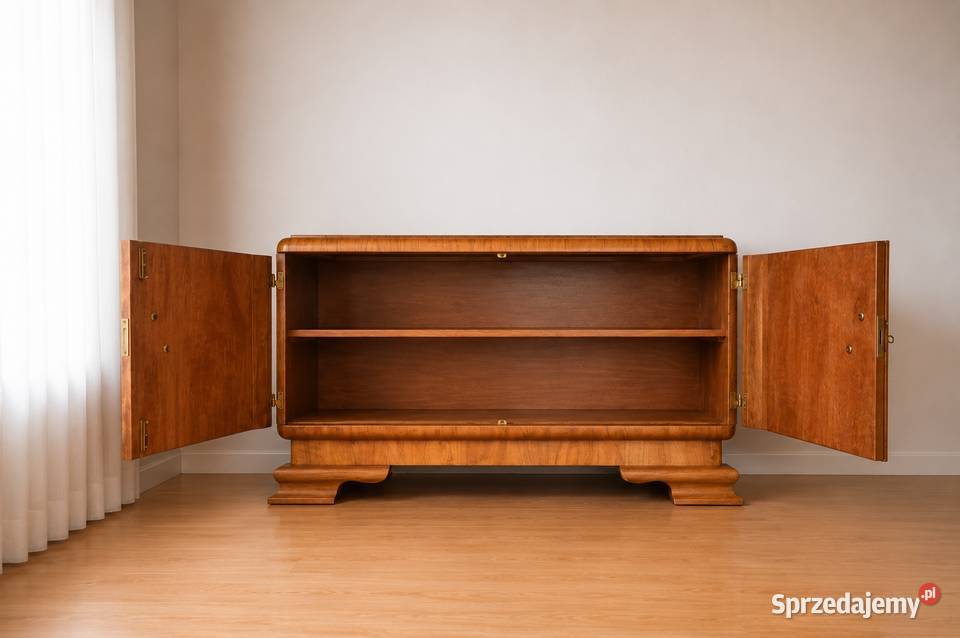Komoda Art Deco antyk szafka pod TV RTV Poznań