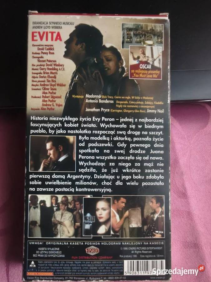 Film Evita VHS Lublin