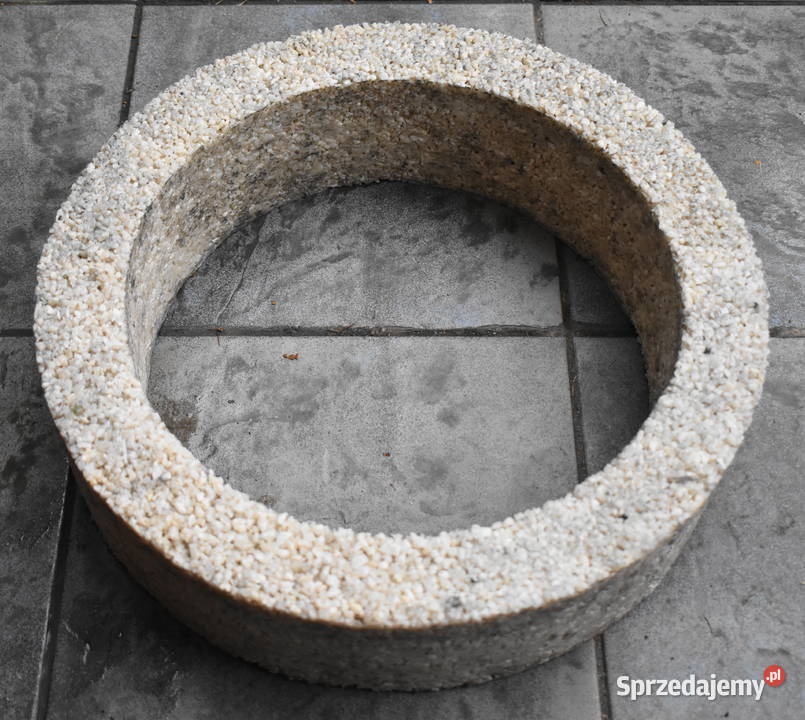 Szlifowanie betonu - kamień pierścieniowy z białego korundu