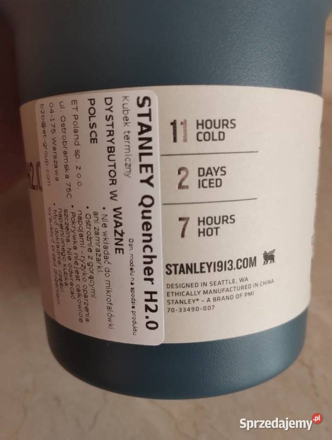NOWY Kubek termiczny 118L Quencher H20 tumbler śląskie Zabrze sprzedam