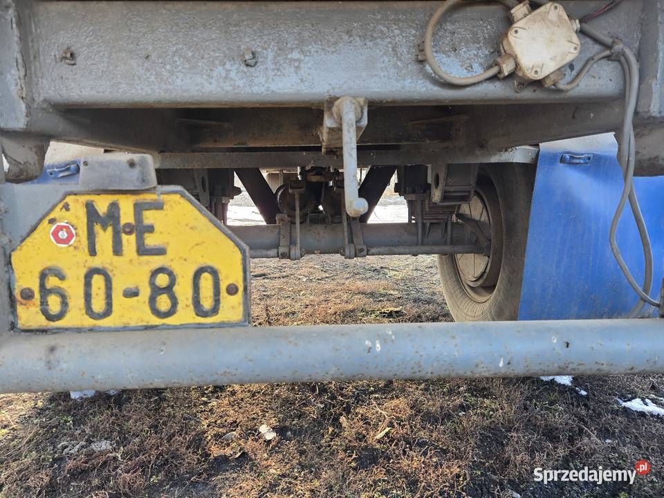 Przyczepa wywrotka nieuszkodzony Nysa