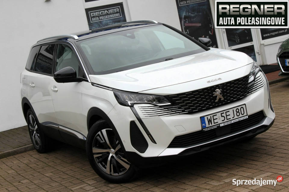 Peugeot 5008 7osobowy SalonPL FV23 Kamery LED podgrzewane fotele mazowieckie Sokołów