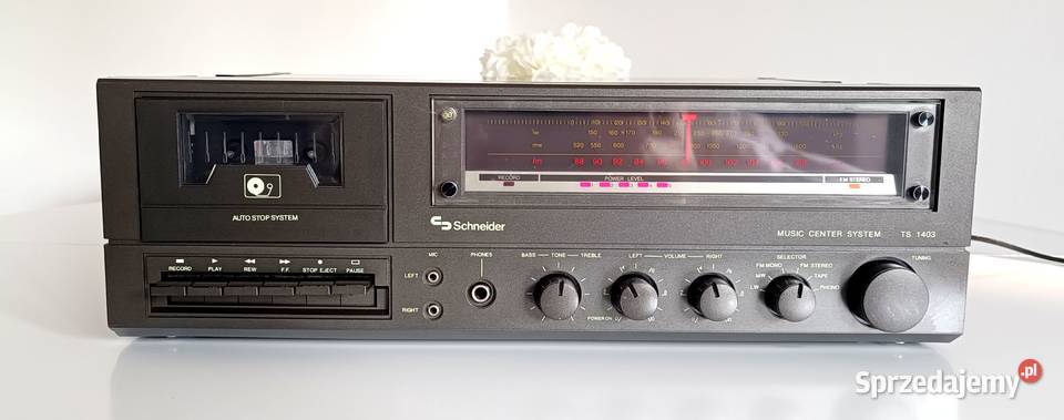 Schneider TS 1403 Gramofon Vintage Stacja Stereo wielkopolskie Leszno