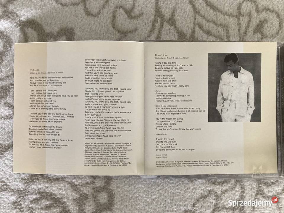 Płyta CD Jon Secada Heart Soul A Voice Lata 90 Czerwionka-Leszczyny