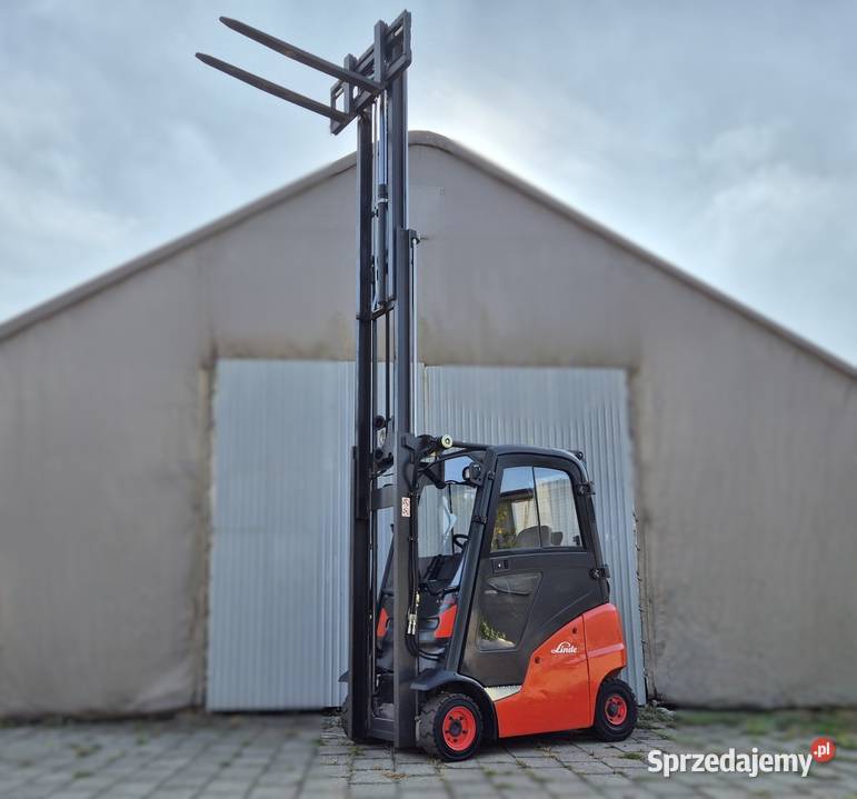 Linde H16 TRIPLEX wolny skok KABINA 4 sekcje Rybnik