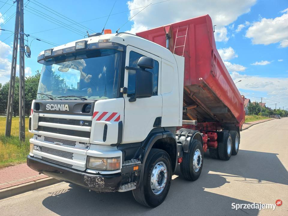 Scania 124 400 8X4 Wywrotka 4ośka Fajny Stan Mielec