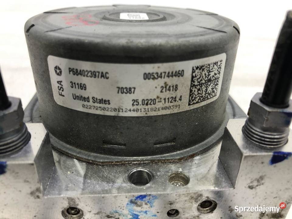 POMPA ABS 68402397 JEEP COMPASS II osobowe Części samochodowe