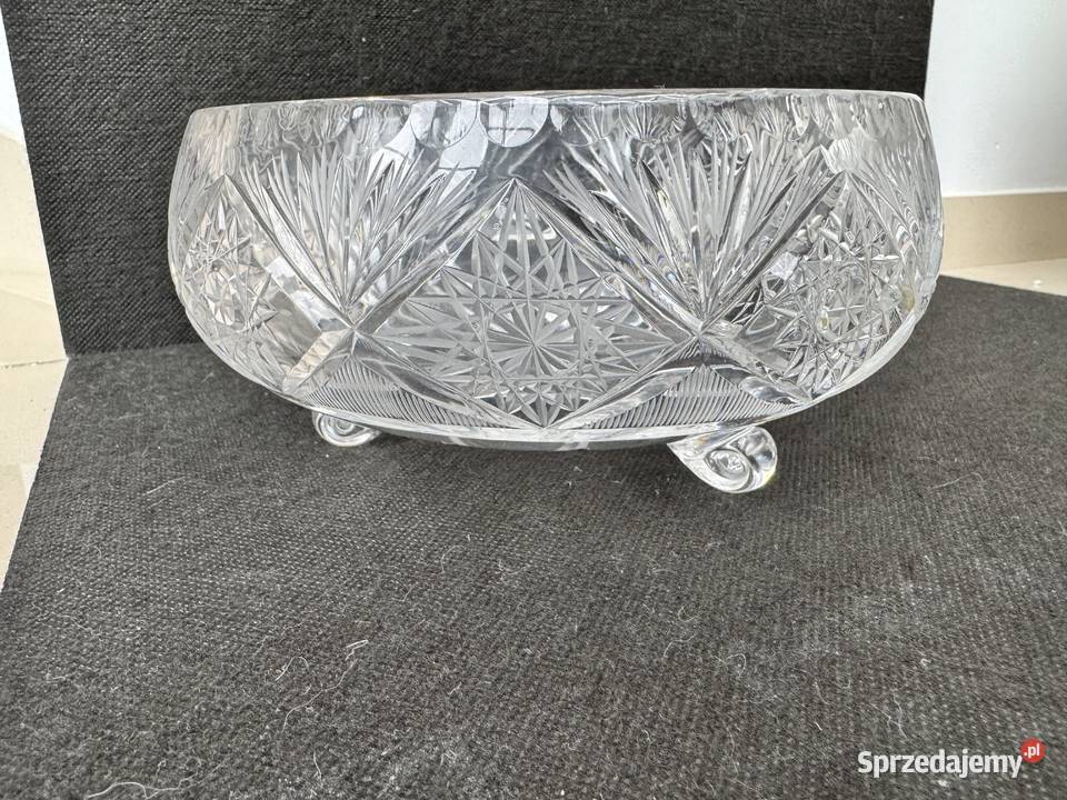 Kryształ miska kryształowa misa naczynie szklane Garwolin