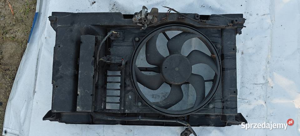 PEUGEOT 307 PAS PRZEDNI WENTYLATOR CHŁODNICY Siechnice sprzedam