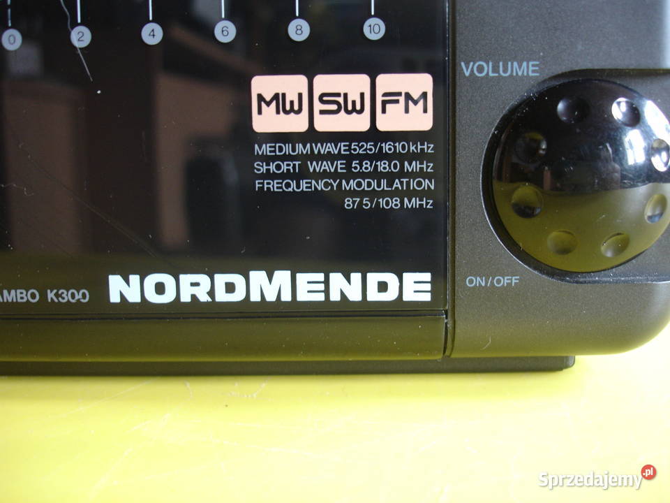 Radio NORDMENDE MAMBO K 300 Elektronika Zielona Góra