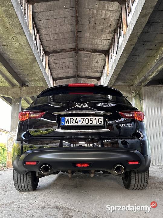 Infiniti QX70S 30d pierwszą rejestracją 2016r
