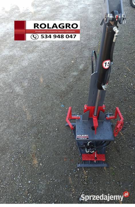 Łuparka do drewna pionowa DEMAROL nieuszkodzony Łomża