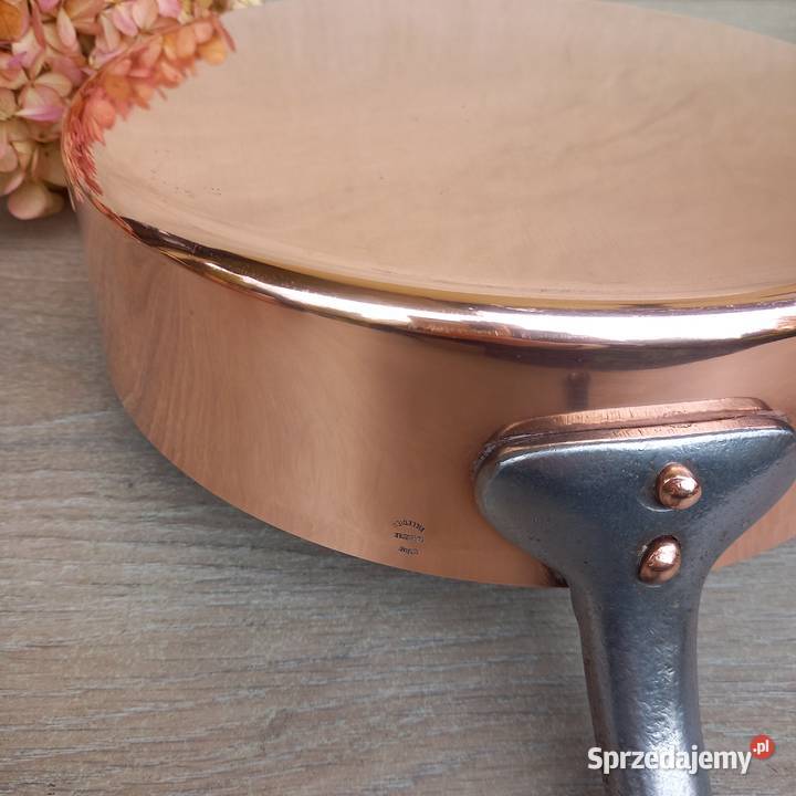 Profesjonalna miedziana patelnia poj 3 l śred 24 Warszawa