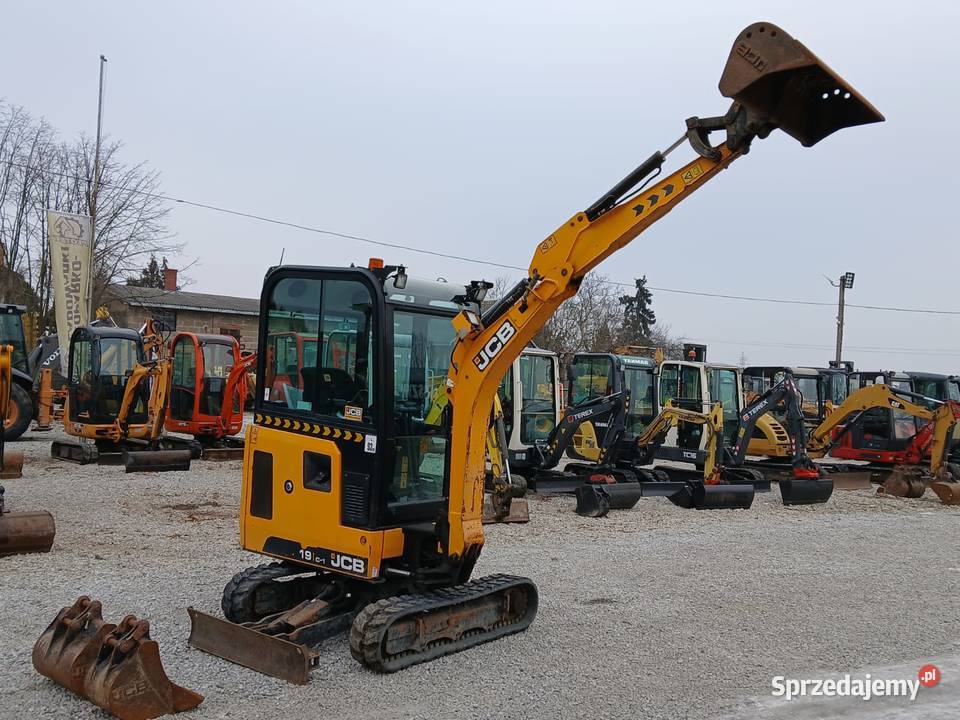 JCB 19C1 Mini koparka JCB 19C1 z 2022r ładna Złoczew sprzedam