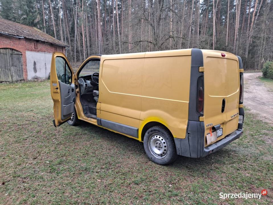 Opel Vivaro 2005 r 19 TDCi 120 manualna Chodzież