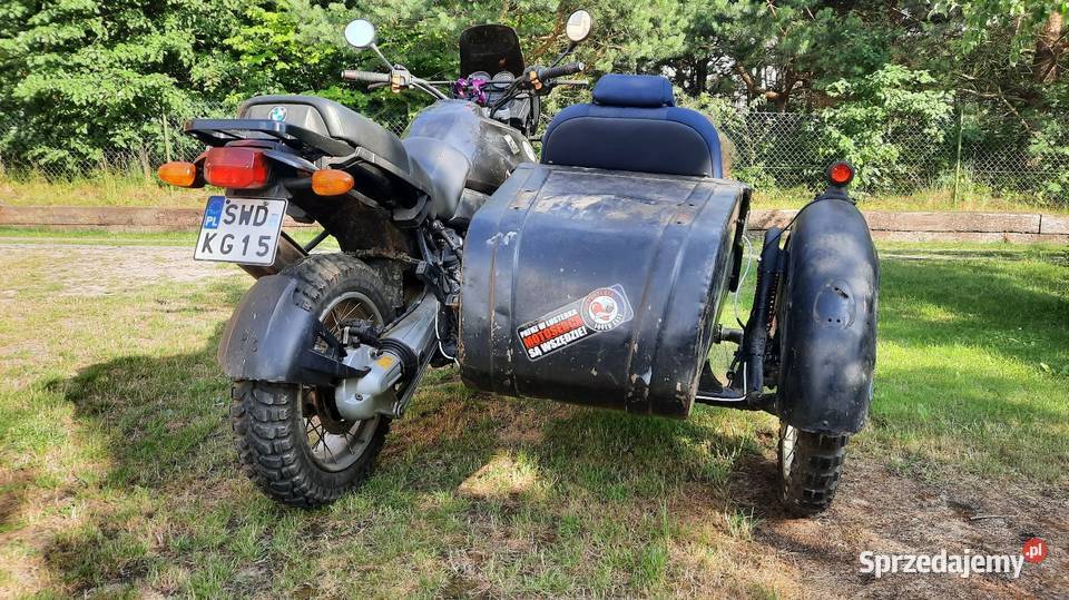 BMW R1100GS z wózkiem bocznym 130000km Krasnobród sprzedam