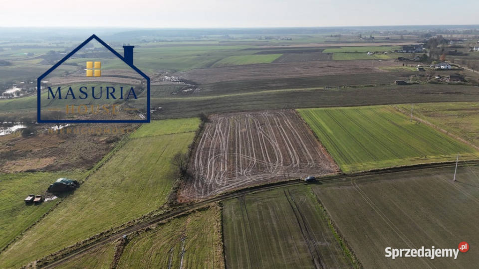 Pięknie położone działki w miejscowości Gromoty