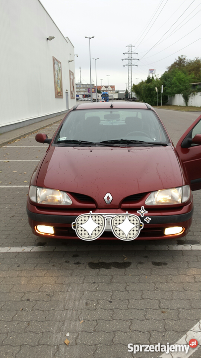 Renault Megane 99 klima elszybylusterka grzane bordowy