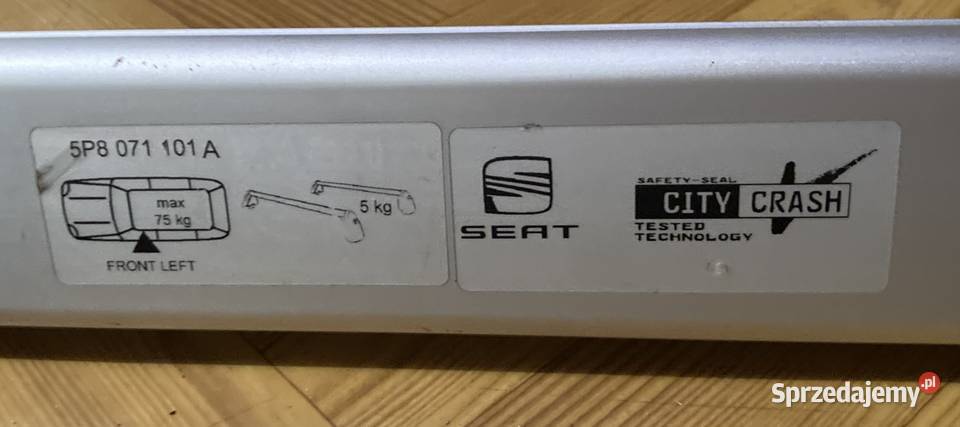 Belki dachowe do Seat Altea XLFreetrack Lublin