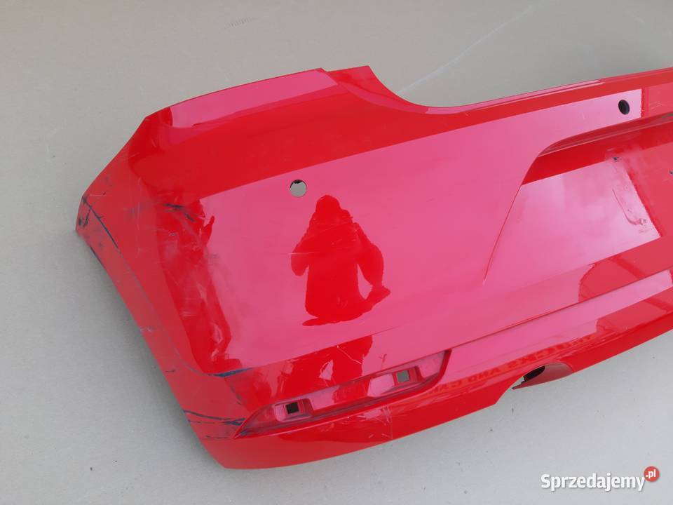 VW POLO V 6C LIFT ZDERZAK TYŁ TYLNY PDC osobowe Zderzaki lubuskie Bieleń