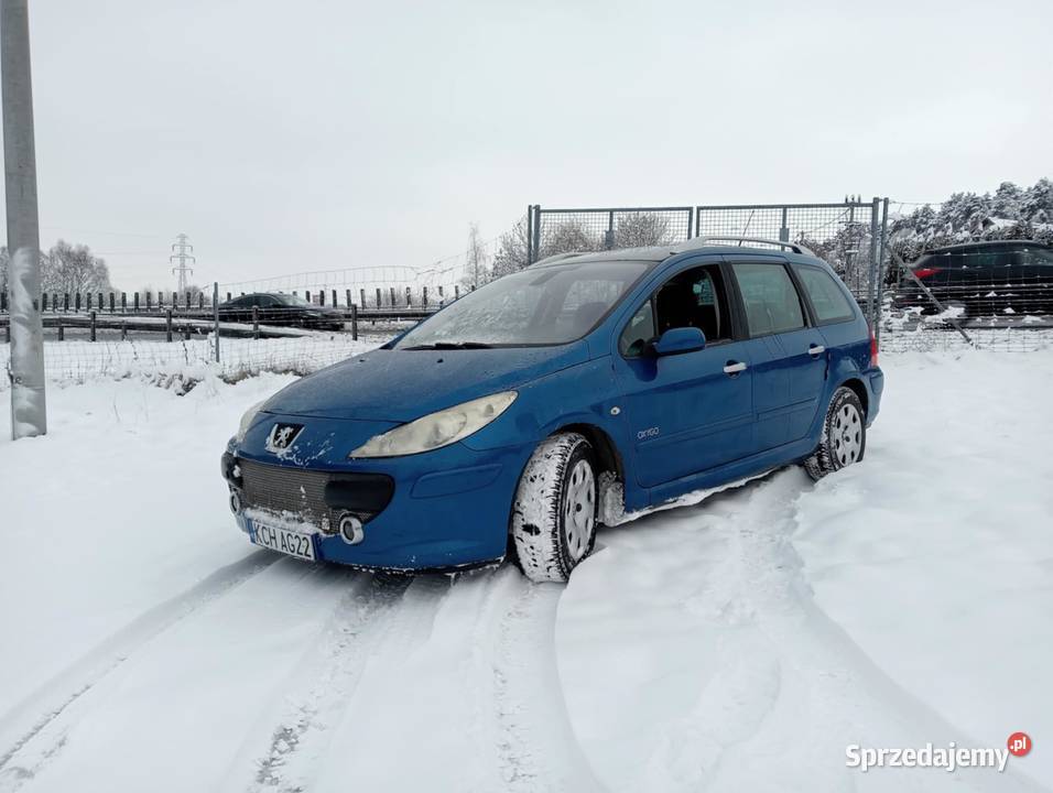 Peugeot 307 16 Benzyna 16V 2007r światła przeciwmgielne