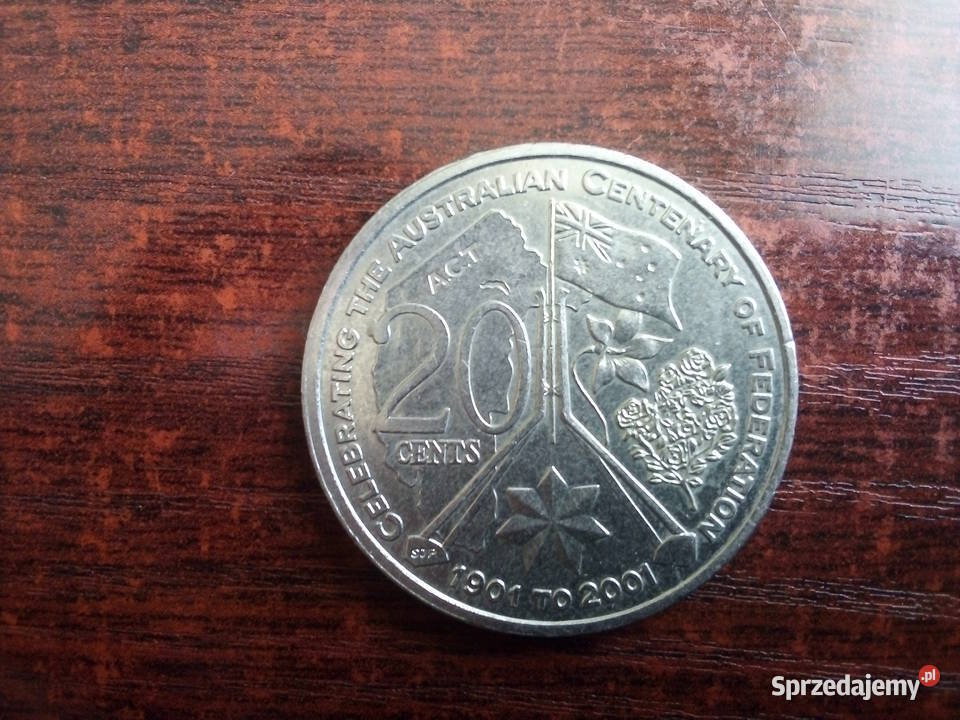 Moneta 20 centów Australia 2001
