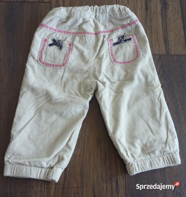 Spodnie ocieplane 74 i 80 6m+ Spodnie