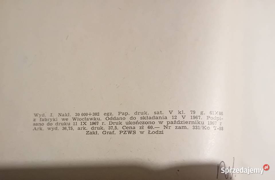 Jan Ziółkowski Kawaler Złotej Ostrogi LSW 1967 r Antyki, Sztuka, Kolekcje Koźminek