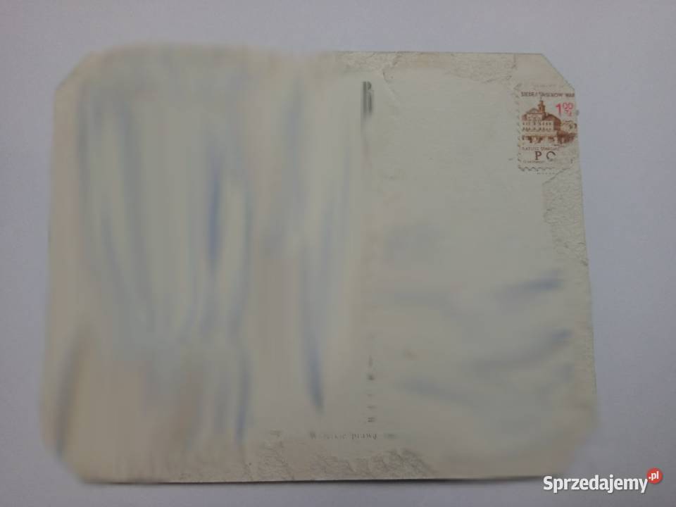 Pocztówka Krynica lata 70te PRLu Znaczek Dąbrowa Górnicza sprzedam