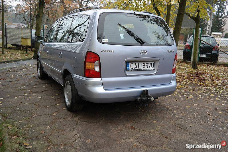 Hyundai Trajet 20 BGAZ ZamianaRaty 8 900 PLN Van / Minibus kujawsko-pomorskie Włocławek sprzedam