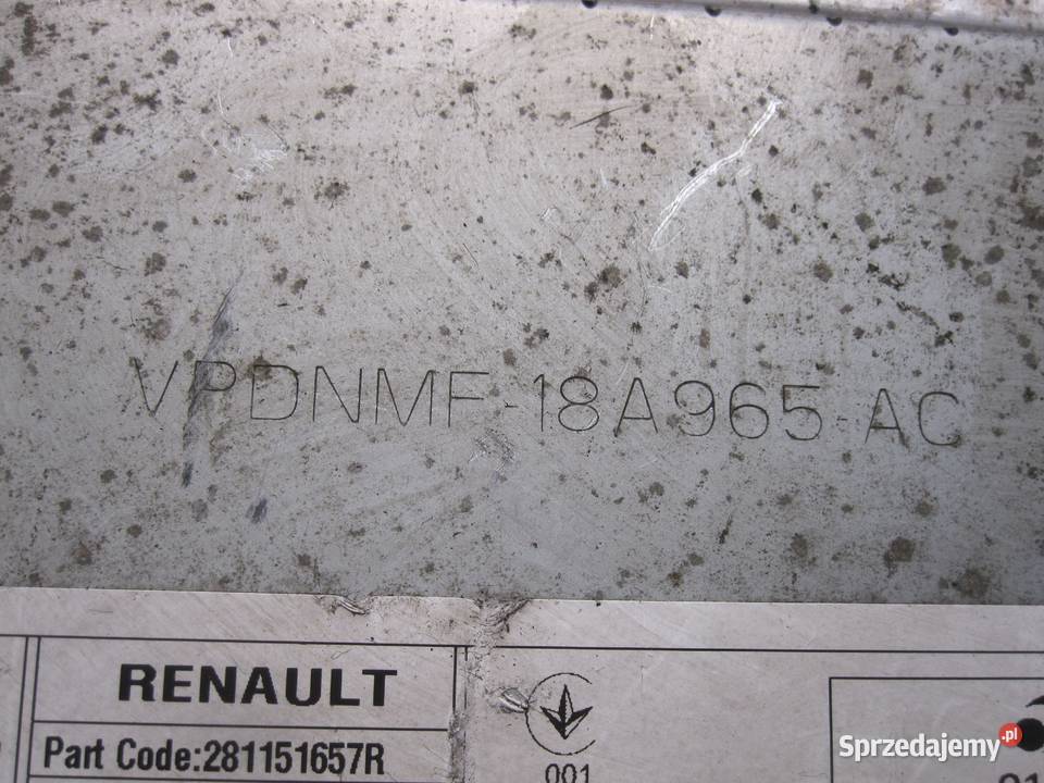 OPEL VIVARO B 16r Radio cd mp3 bluetooth